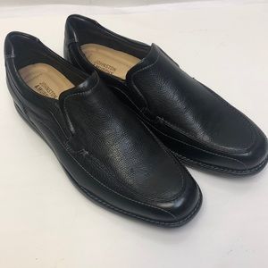Johnston & Murphy Leather Loafer Black New